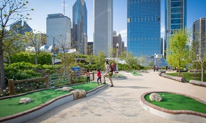 Mini Golf with Stunning Skyline views and Chicago-themed Obstacles