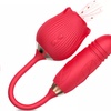 Image 3: 2 in 1 Rose Sucking Vibrator