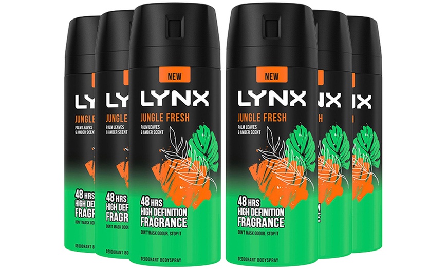 Image 1: Lynx Body Spray Jungle Fresh, 48H Odour Protection Deodorant
