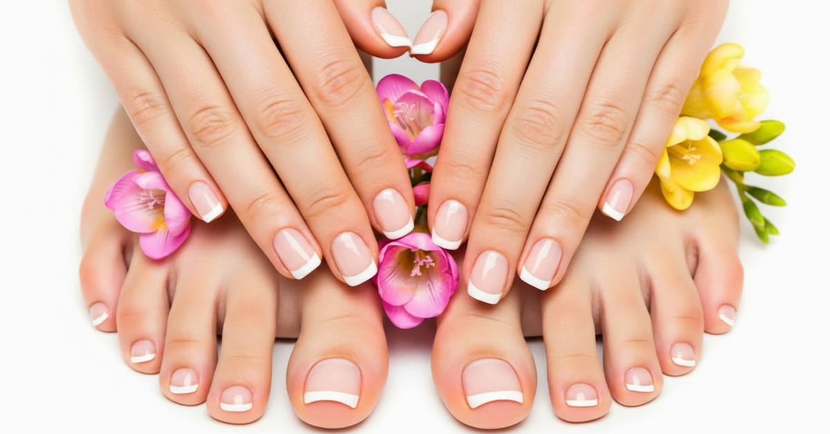 Get Classic Mani-pedi With Normal Color, Gelish Nails, Or More Get Classic Mani-pedi With Normal Color, Gelish Nails, Or More