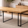Image 1: Table extensible effet bois, Kocoon
