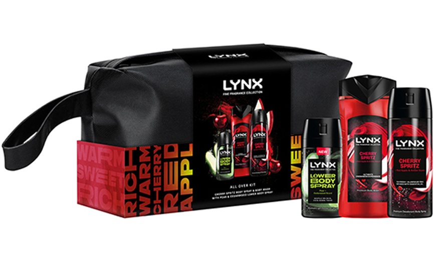 Image 1: Lynx Fine Fragrance Washbag Gift Set