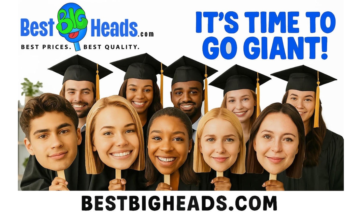 12x18 Custom Head Cutout on a Stick from Best Big Heads