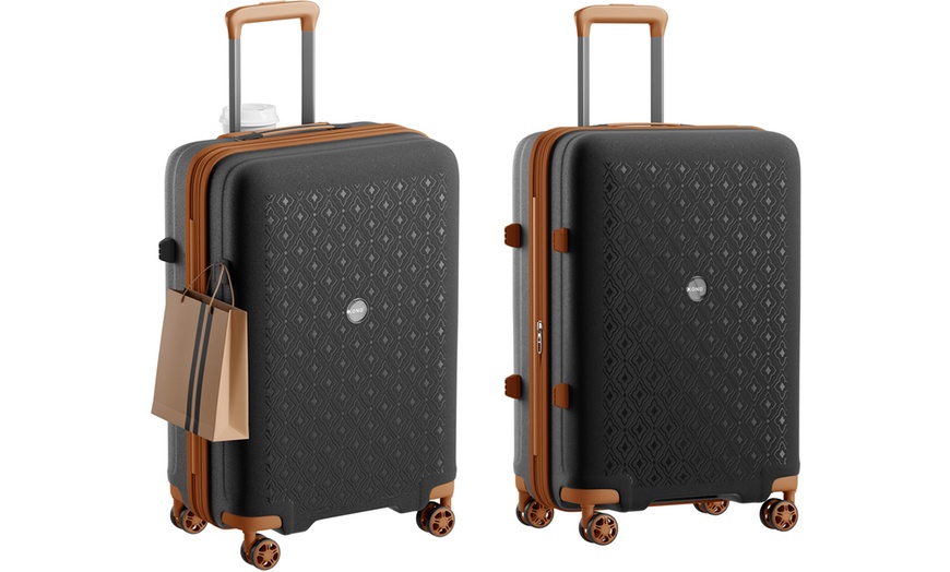 Image 15: 1 of 3 Kono koffers met TSA slot en bekerhouder