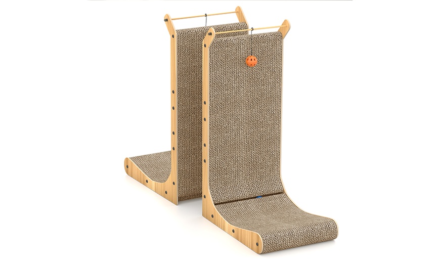 Image 2: L-vormige kattenkrabpaal van 100% recyclebaar karton