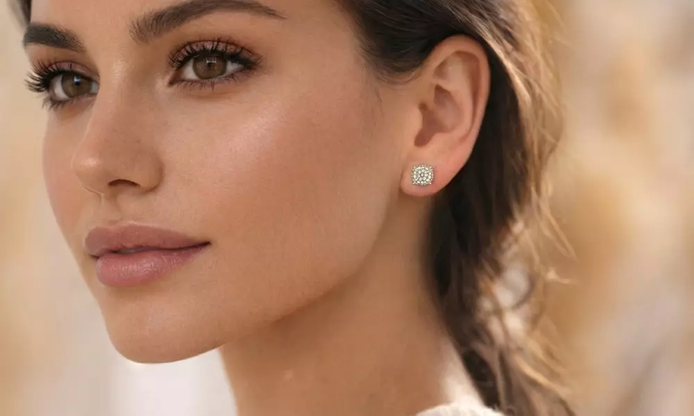 1x oder 2x 3-tlg. Schmuck-Set mit Zirkonia