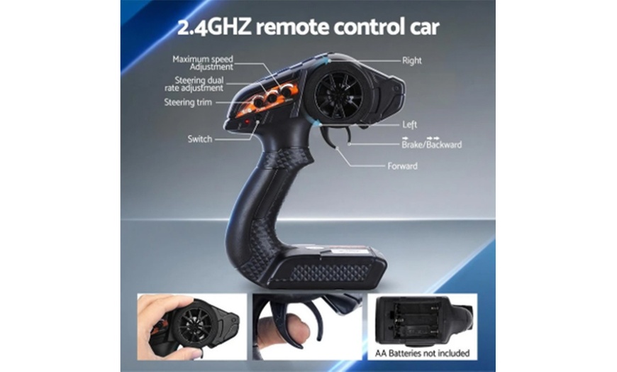 Image 4: Kids Remote Control Car Off-Road Truck