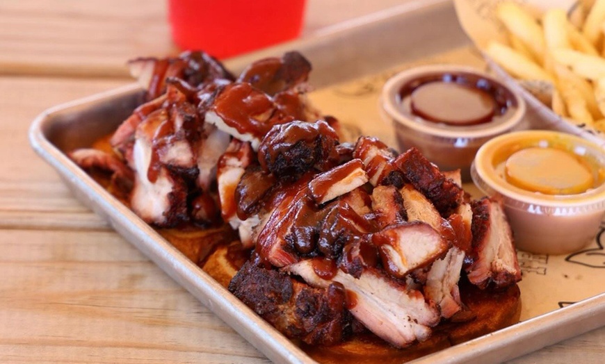 Image 3: Pulled Pork Sandwich Combo,$25 or $30 Towards Food 