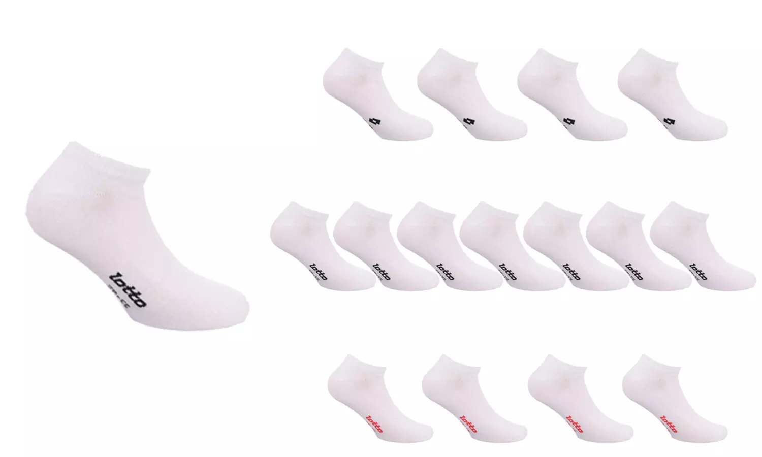 8, 12 o 16 paia di fantasmini Lotto da uomo