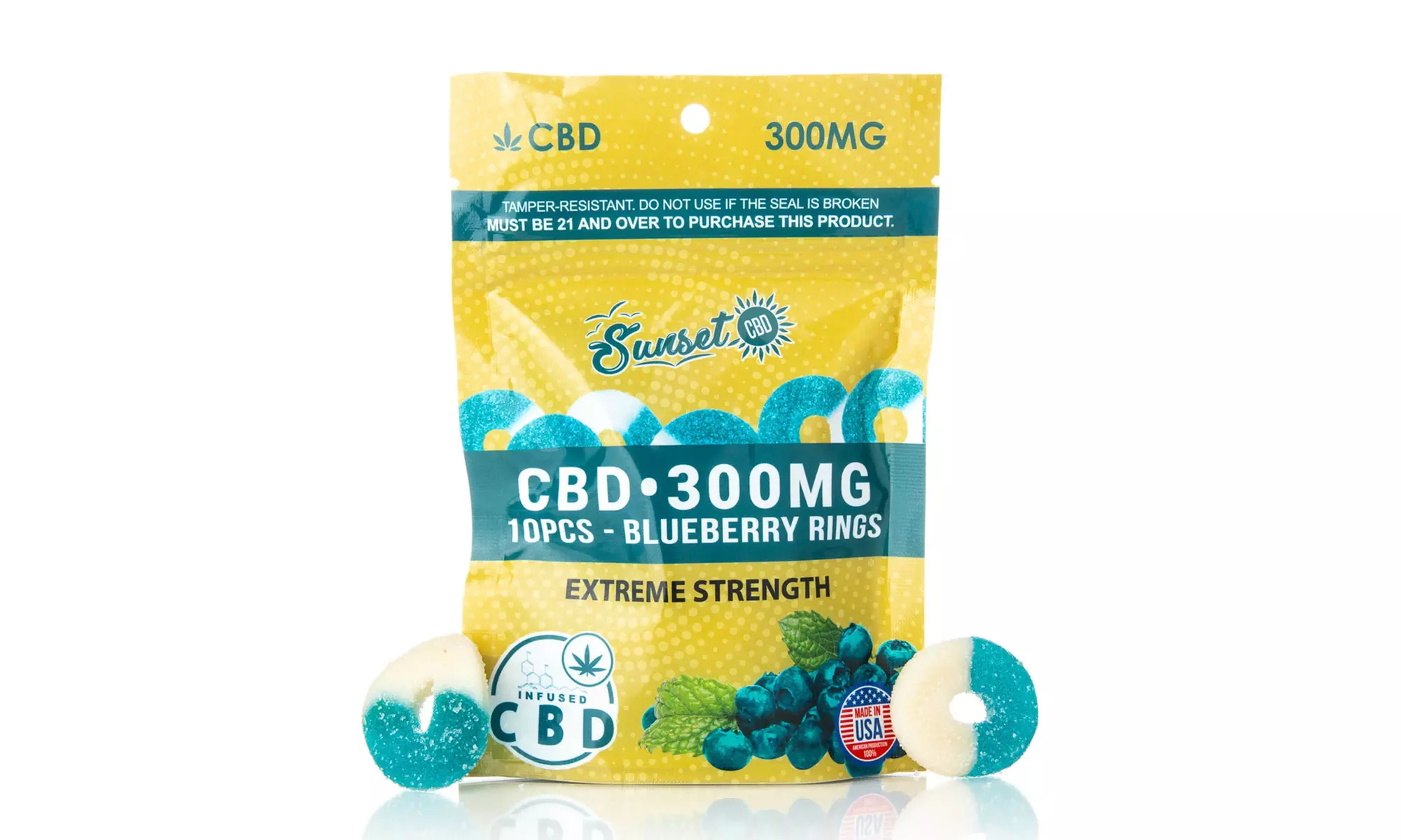 Groupon Exclusive High Potency CBD Infused Gummy Bundles (Kangaroo & Sunset)
