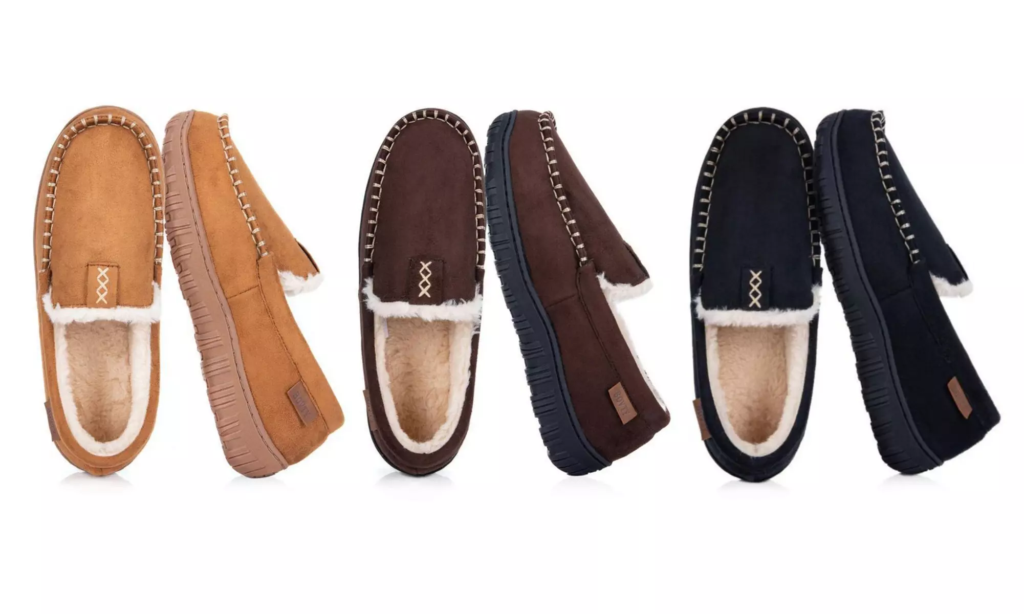 Comfortable Plush Fabric Cotton Slippers