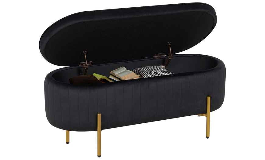 Image 27: Pouf contenitore a divanetto