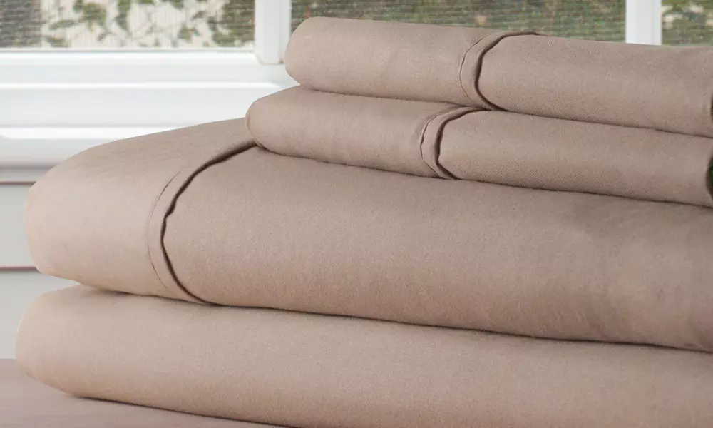 Lavish Home Series 1200 Microfiber Sheet Set