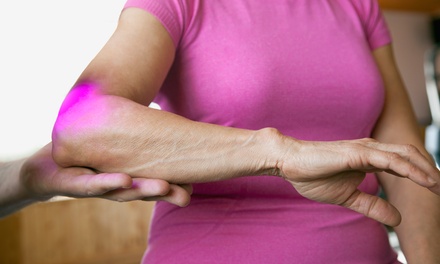 One Class Four Laser Pain Therapy Session with Consultation - Wellness Evolved Chiropractic