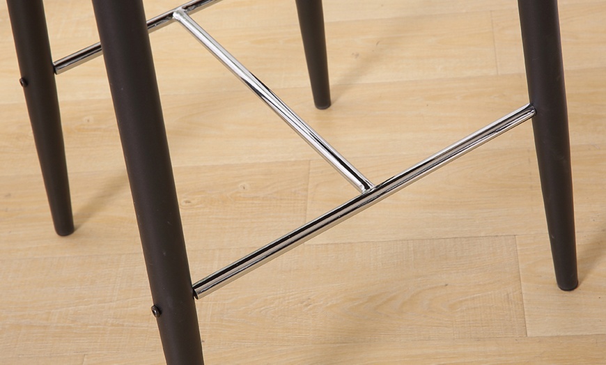 Image 6: Set of Two Bar Stools