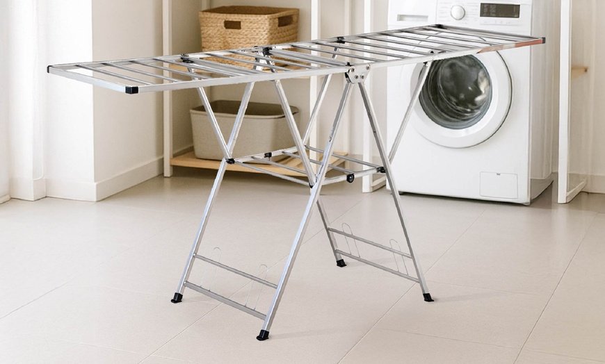 Image 2: Tendedero de ropa de acero inoxidable