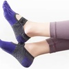 Image 5: Yoga Pilates Socks - Full Toe, Non-Slip Grip, Breathable Cotton