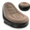 Image 1: Poltrona gonfiabile con poggiapiedi