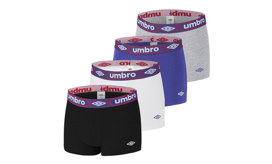 Image 2: Lot de 4 boxers Umbro