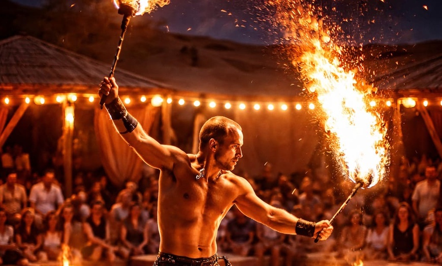 Image 12: Dive into Adventure: VIP Seating, 45-Min Dune Bashing & Falcon Photo