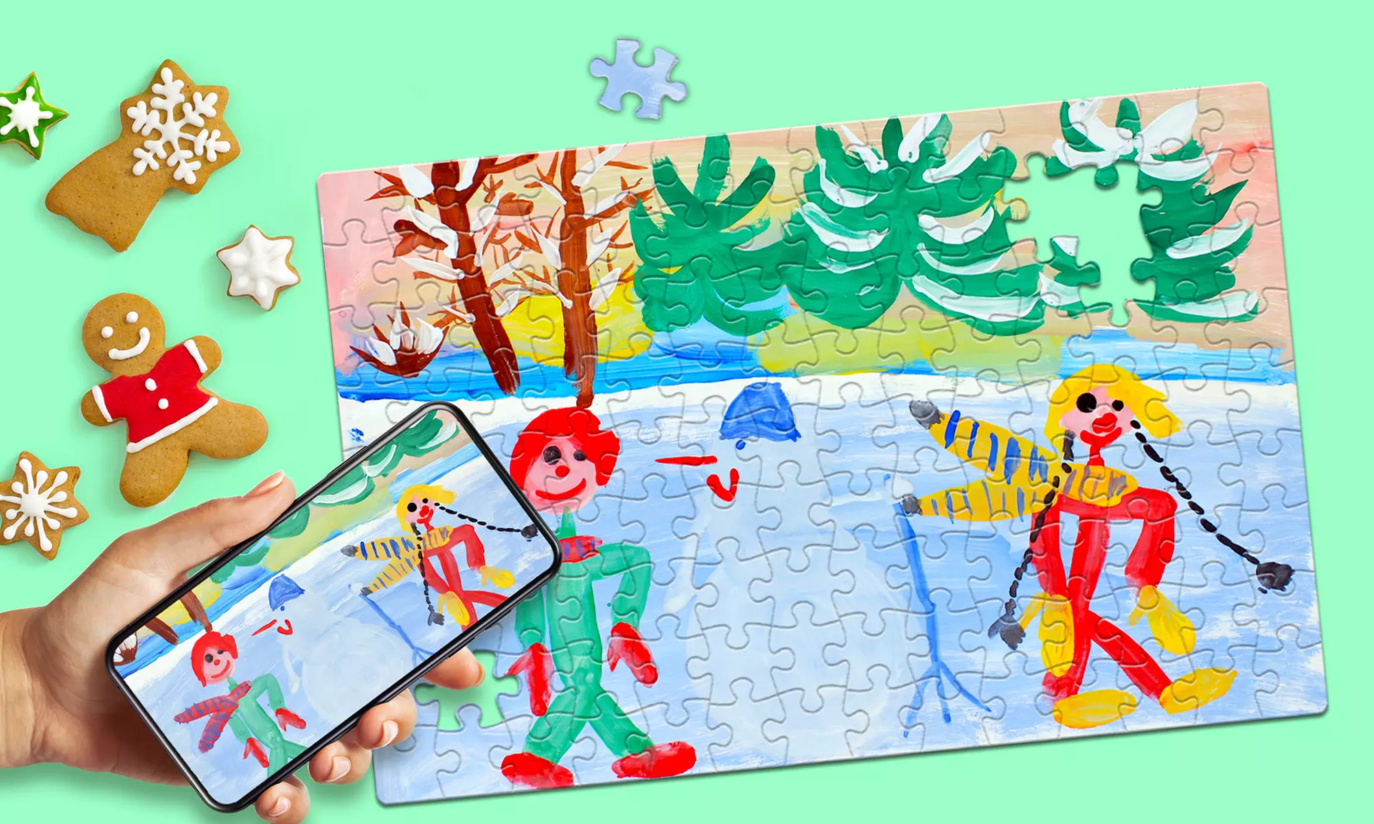 Personalisierbares Foto-Puzzle