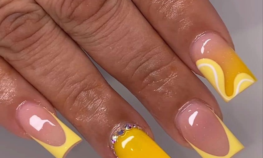 Image 12: Manicures with Color Coat, Gel, French or Acrylic + Gel Polish Options