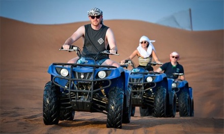 Desert Safari pick up by van centralized transportation for 1 person - Desert Challengers Tourism LLC