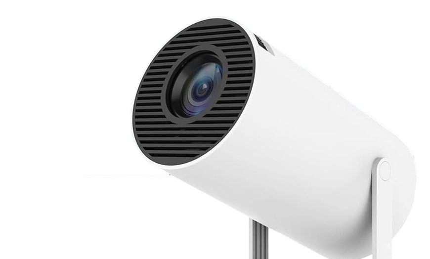 Image 4: Consola con proyector Ultra HD, mando a distancia y mandos para jugar