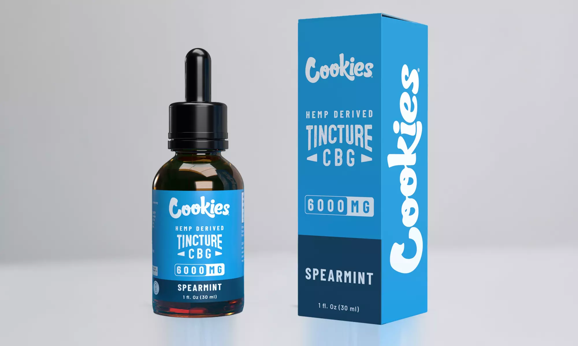 Cookies CBG Tincture 6000mg - Spearmint