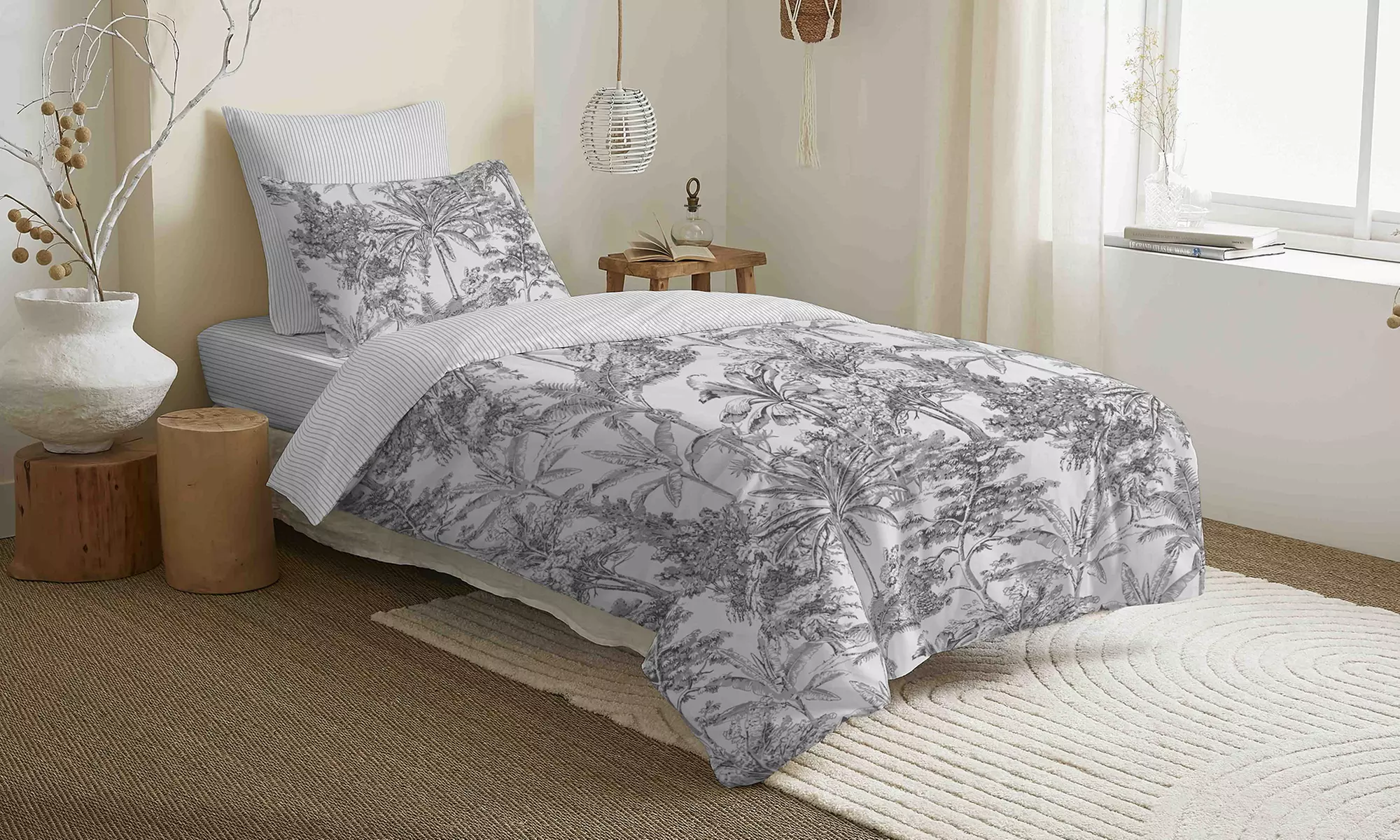 Pack complet de linge de lit, 4 ou 6 pièces, Univers Decor