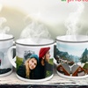 Image 1: Emaille-Tasse mit eigenem Foto