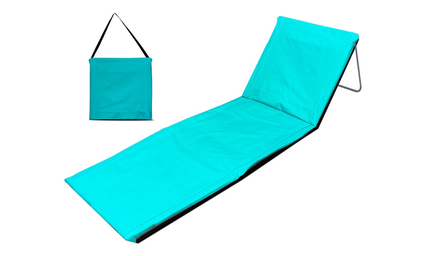 Image 6: Matelas pliable et lit de plage portable