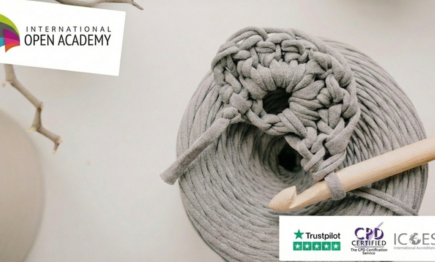 Image 3: Learn Needle Crafts Pack - Knitting, Crochet, Needle Felting, Quilting