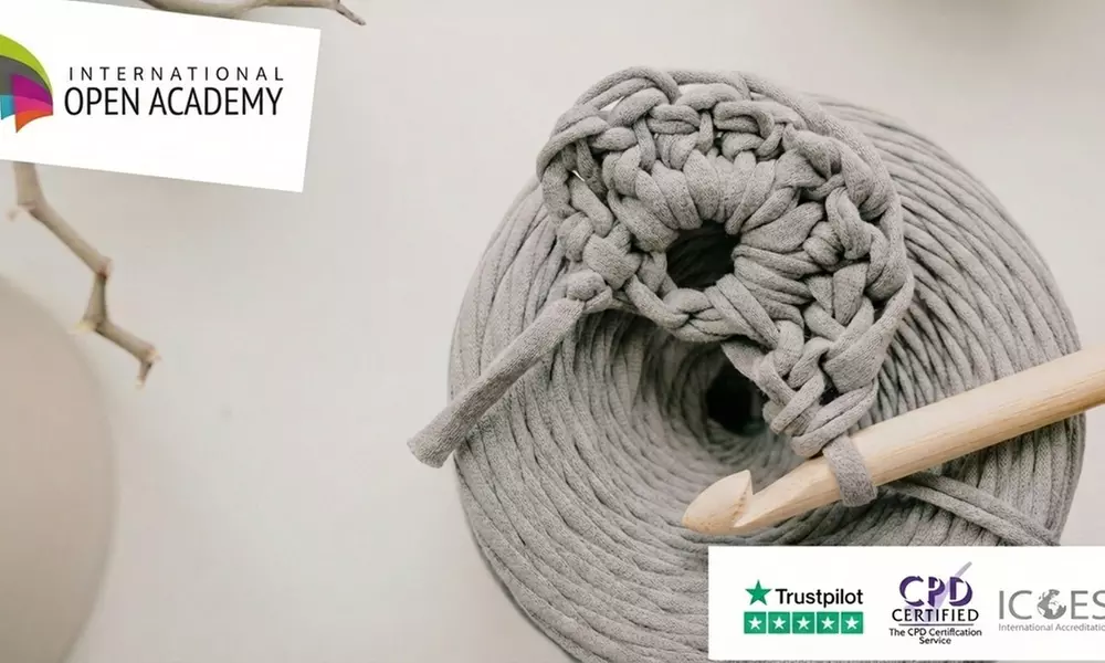 Learn Needle Crafts Pack - Knitting, Crochet, Needle Felting, Quilting