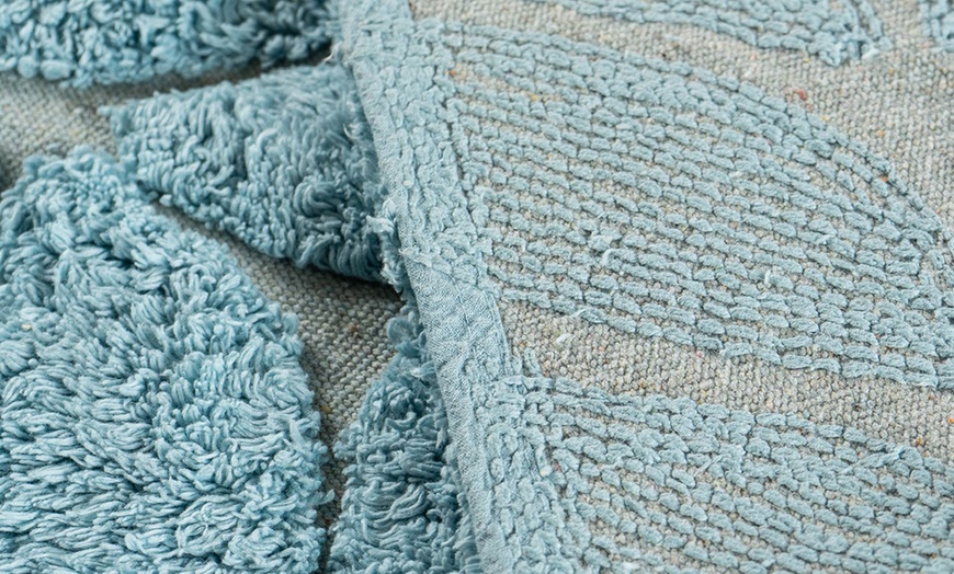 Image 2: Tappeto bagno antiscivolo in cotone
