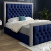Image 10: DS Living Cheltenham Upholstered Soft Velvet Bed