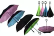 Zummy C-Handle Double-Layer Windproof Reverse Folding Smart Umbrella - Second Medium