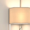 Image 18: HOMCOM Corner Floor Lamp with Shelves