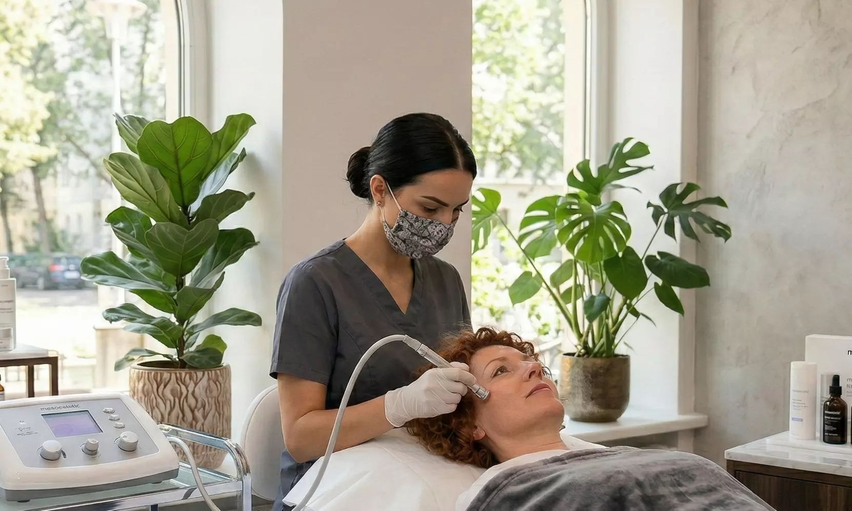 1 bis 3 Gesichtsbehandlungen mit Microdermabrasion für 1 Person