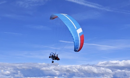 Vuelo en paramotor de 20 minutos para 1 persona con fotos - AirParapente