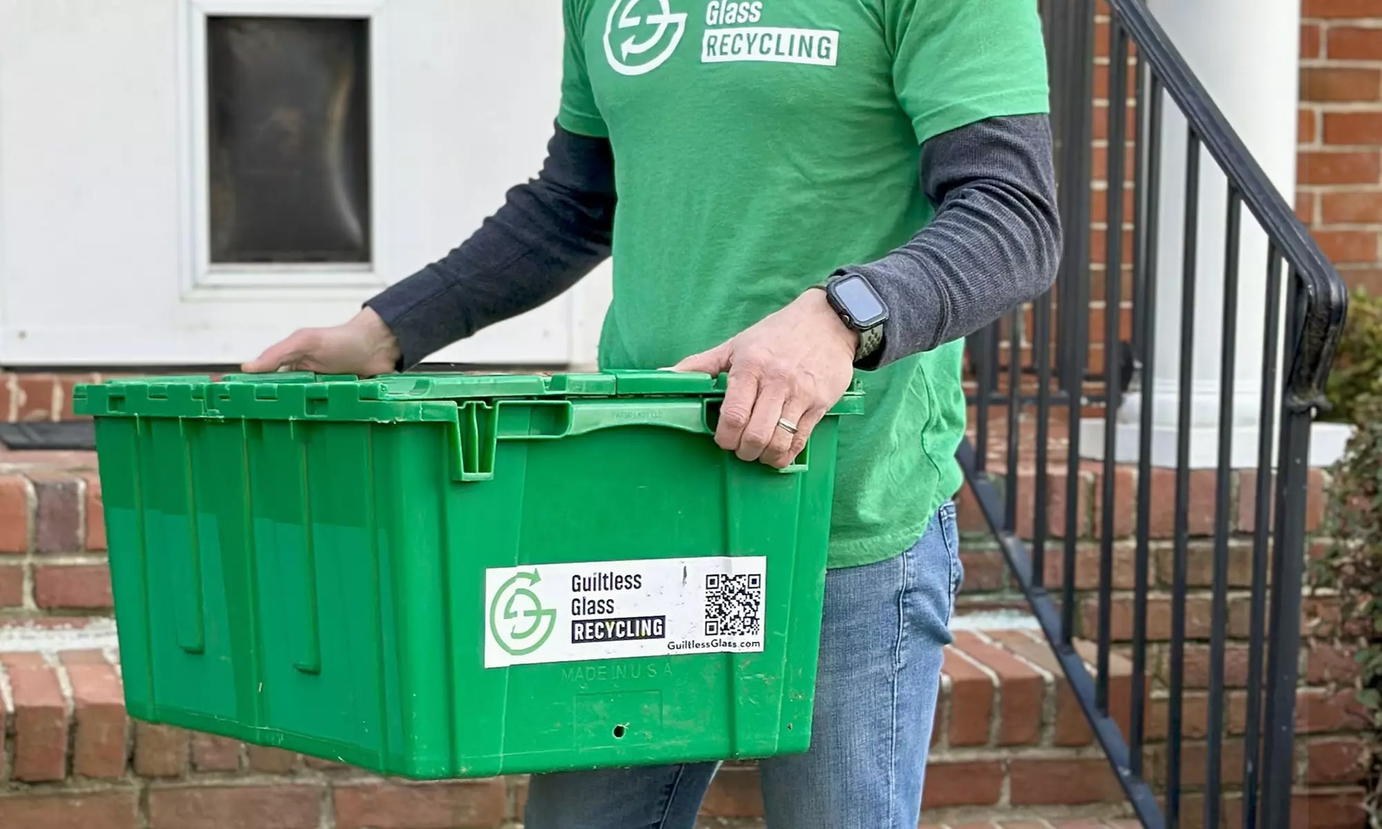 Residential 6-Month Glass Bottles & Jar Recycling Plan with Pickup Service (Up to 50% Off) - Second Medium