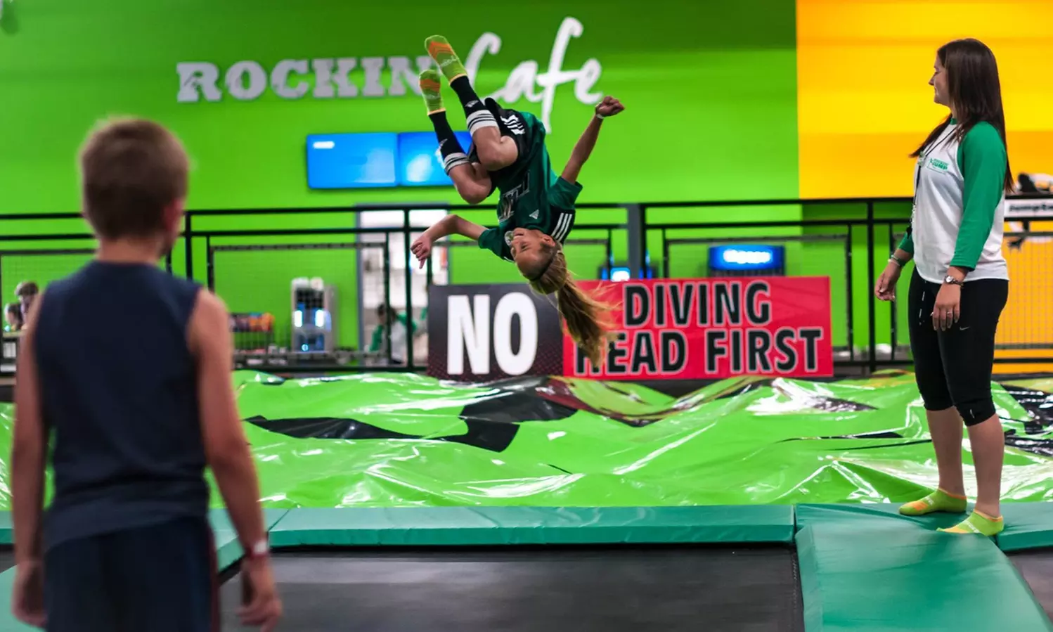 Trampoline Fun for up to 10: Weekday thrills or Weekend Adventure