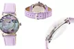 Bertha Estella Women's Stainless Steel and Leather Watches - Second Medium