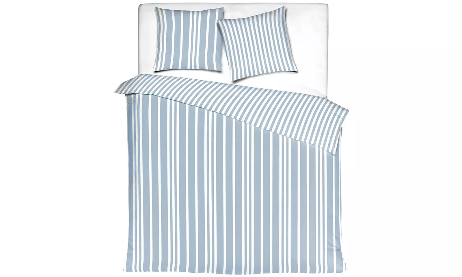 Parure de lit "Negative Grey" avec housse de couette et 1 ou 2 taies d'oreiller, taille au choix - Image 2