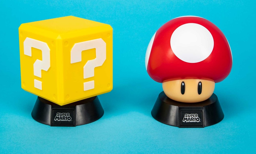 Image 1: Super Mario Figure Lamps Bundle