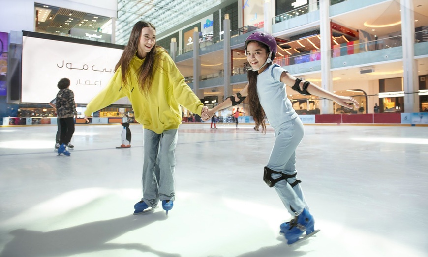 Image 1: Weekday or Weekend Access to Olympic-Sized Arena at Dubai Ice Rink