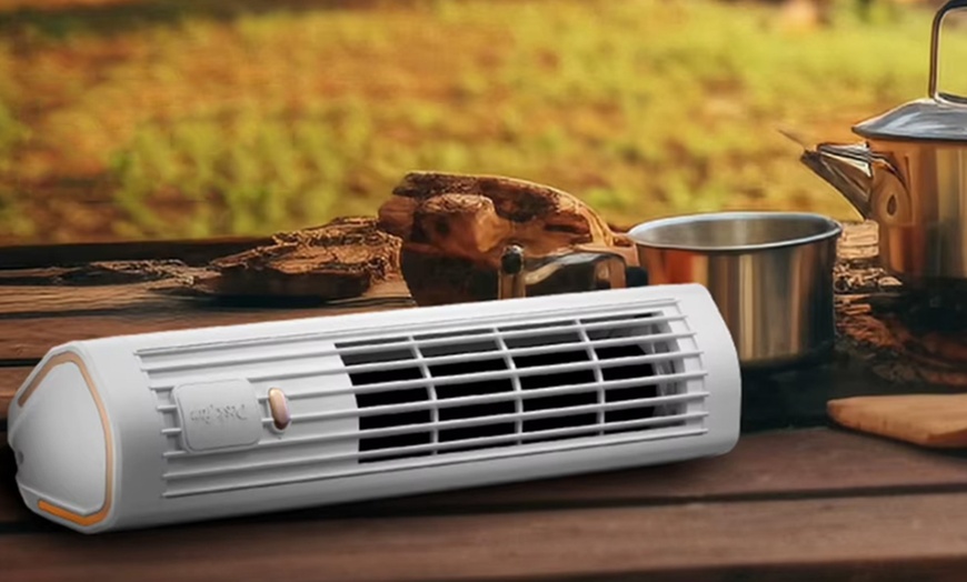 Image 9: Rechargeable Tower Fan