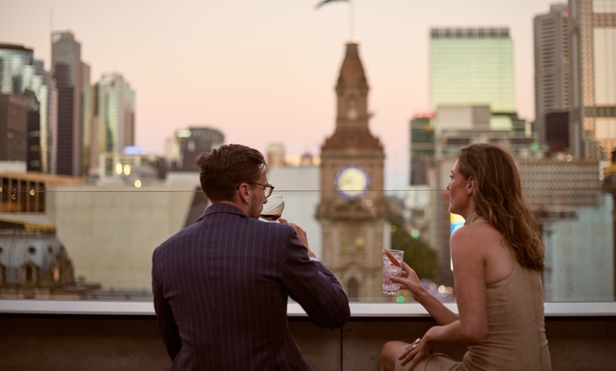 Image 7:  Beer and Wine at The Stolen Gem Rooftop Bar