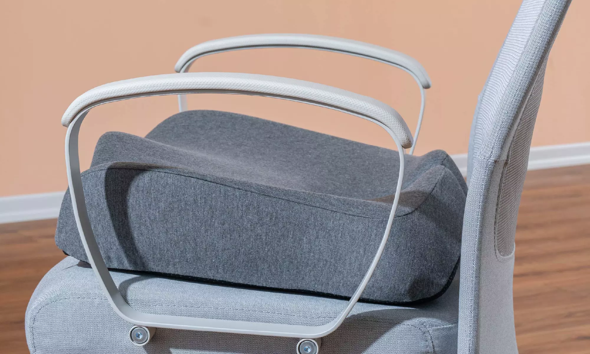 Coussin ergonomique à mémoire de forme pour bureau et méditation