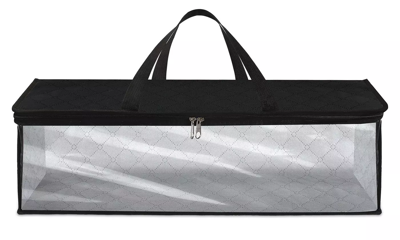 Non-Woven Clothes Storage Under-Bed Bins Foldable Closet Organizer Containers